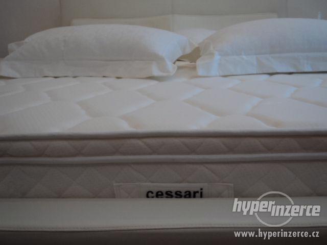 Luxusní postel skladem cessari.cz veletržní akce 20% sleva - foto 3