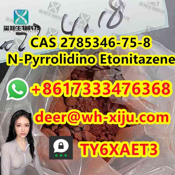 CAS 2785346-75-8 N-Pyrrolidino Etonitazene+Threema:TY6XAET3 - foto 7