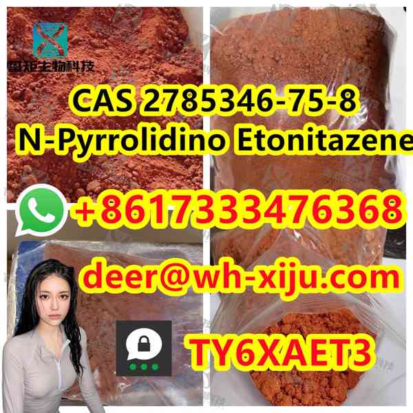 CAS 2785346-75-8 N-Pyrrolidino Etonitazene+Threema:TY6XAET3 - foto 2