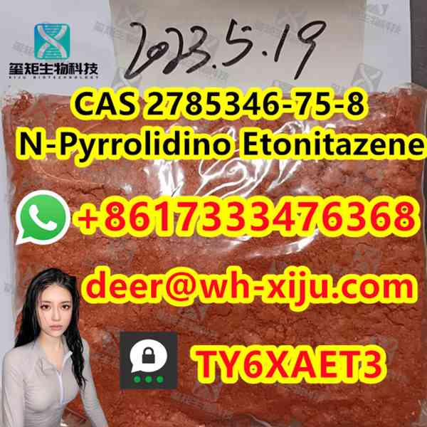 CAS 2785346-75-8 N-Pyrrolidino Etonitazene+Threema:TY6XAET3 - foto 3