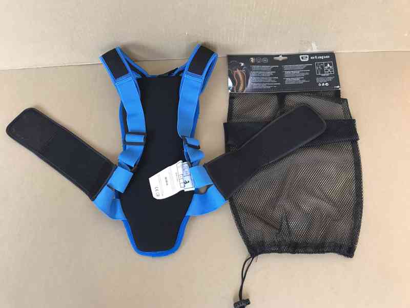 Dětský chránič páteře Etape Backbone Blue Páteřák,  - foto 5