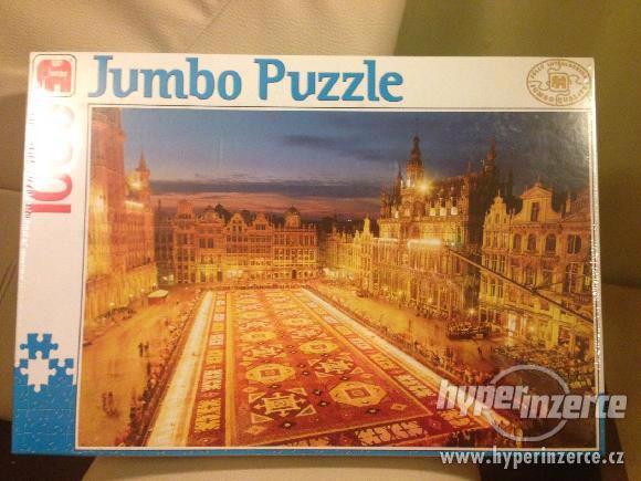 Prodám puzzle Jumbo náměstí Brusel - 1000 dílků - foto 1