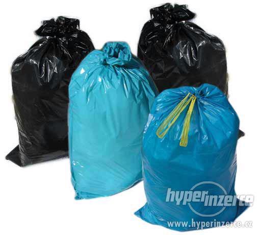 Polyetylenové pytle 200my na suť, odpad a oblečení - foto 2