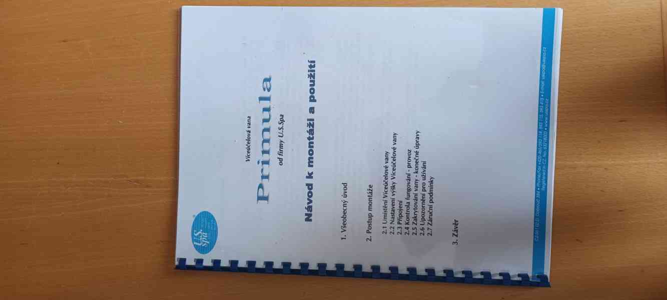 Hydromasážní vana - USSPA - foto 5