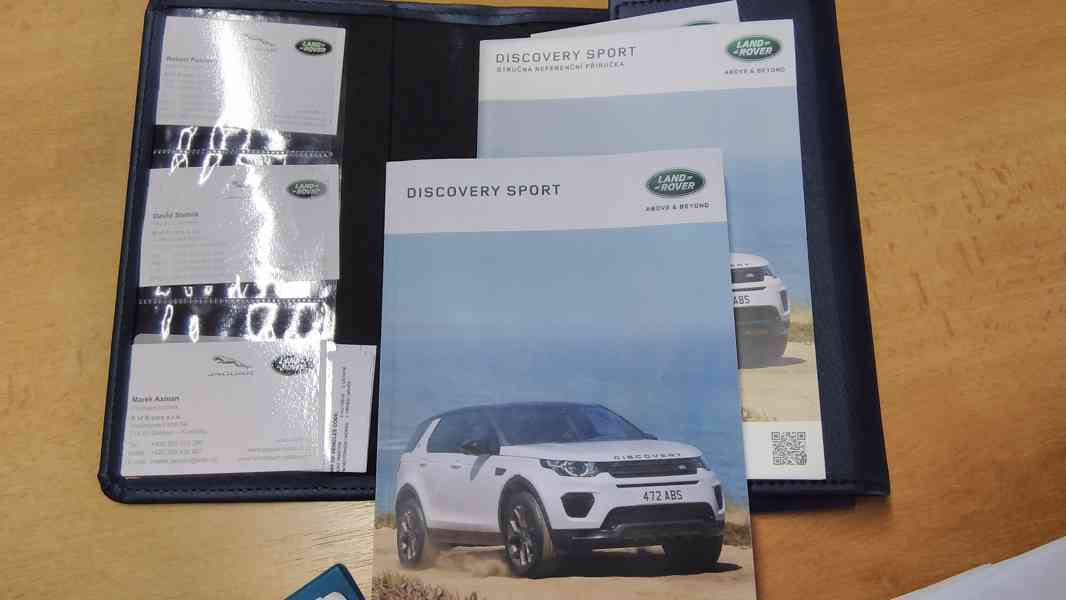 LAND Rover Discovery Sport 2,0D AWD  ČR  1 majitel  DPH - foto 26