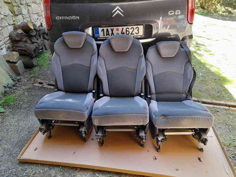 Citroën C8 2.0 HDi, 7 míst – nepojízdné, STK 10/2026 - foto 11