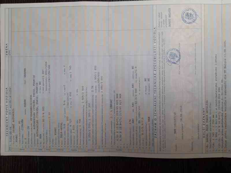 Citroën C8 2.0 HDi, 7 míst – nepojízdné, STK 10/2026 - foto 8