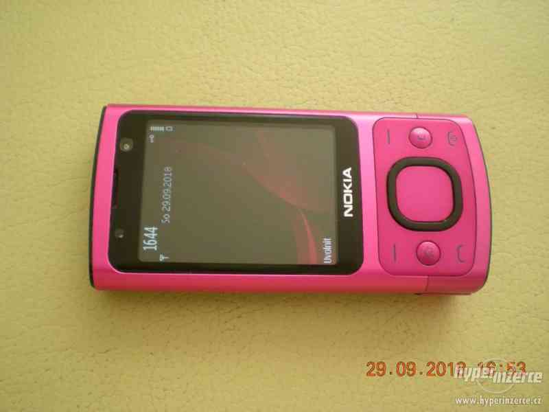 Nokia 6700 slide - telefony s kovovými kryty od 100,-Kč - foto 23