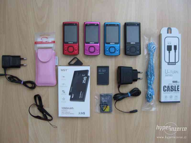 Nokia 6700 slide - telefony s kovovými kryty od 100,-Kč - foto 41
