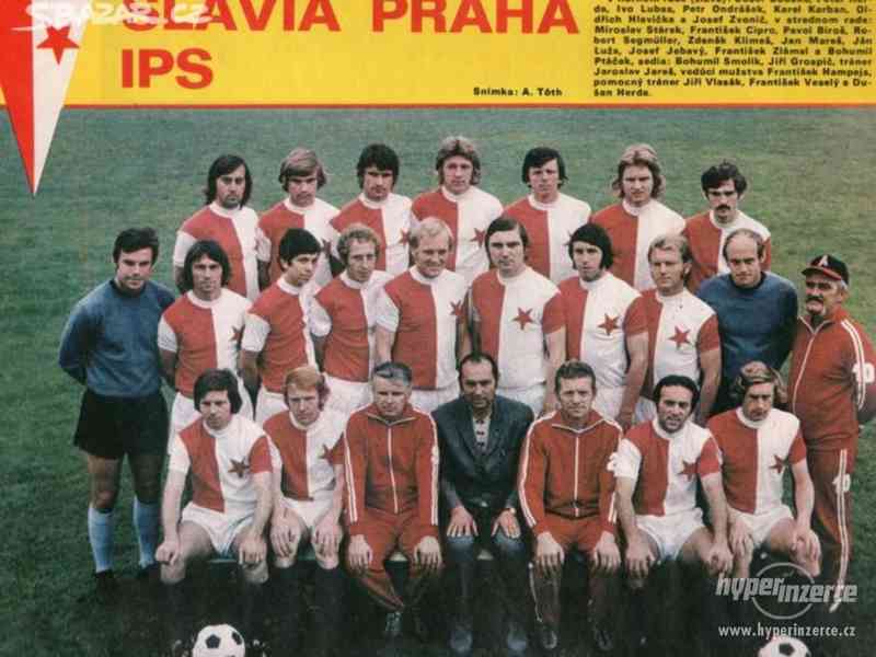 Slavia Praha - 1974 - fotbal - foto 1