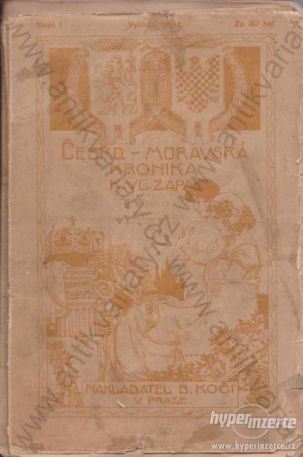 Česko-moravská kronika K. Vladislav Zapa 1906-1907 - foto 1