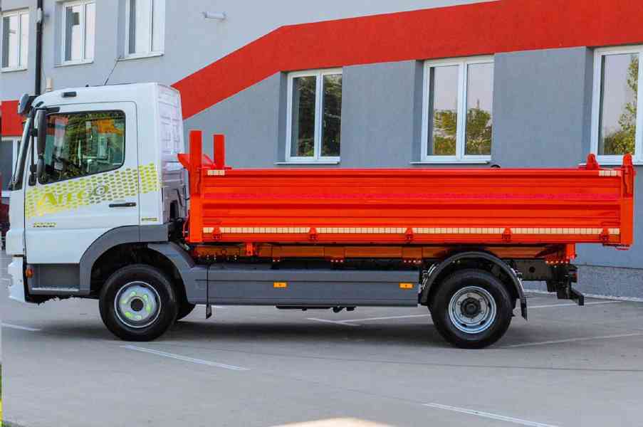 MERCEDES ATEGO 1222 - TŘÍSTRANNÝ S3 SKLÁPĚČ - VYKLÁPĚČ EU5 - foto 4
