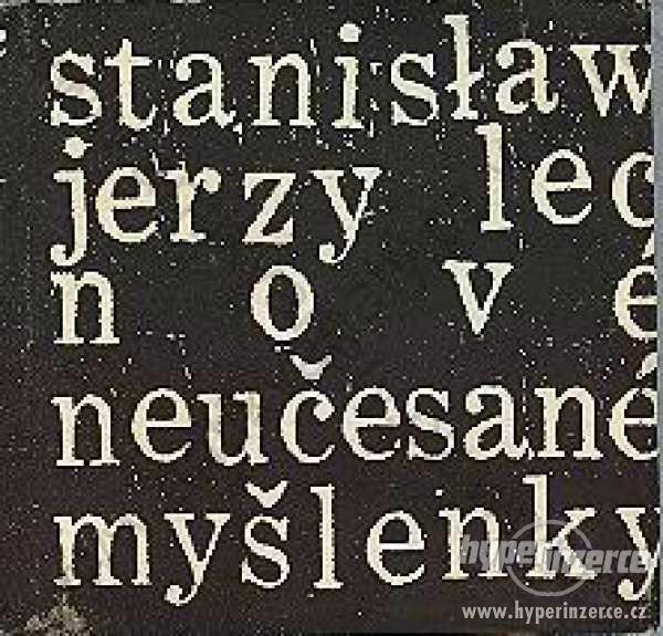 Nové neučesané myšlenky Stanisław Jerzy Lec 1967 - foto 1
