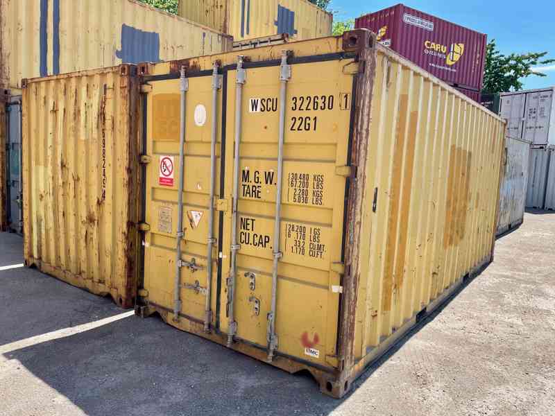 Skladový ISO kontejner (lodní) 20ft (6m) SKLADEM