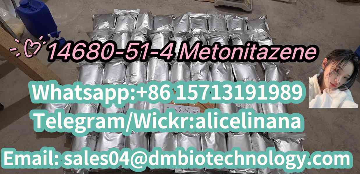 CAS：14680-51-4 Metonitazene good price Telegram:alicelinana