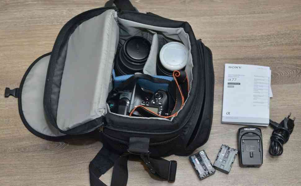 Sony SLT- A77+ 2 objektivy sada   jen 25000 Exp. - foto 3