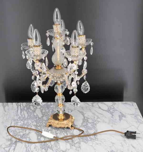Luxusní italské stolní lampy F.B.A.I - foto 3