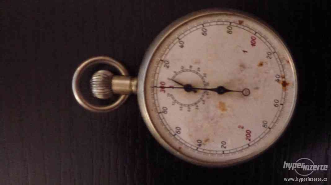 Starožitné hodinky, stopky - foto 2