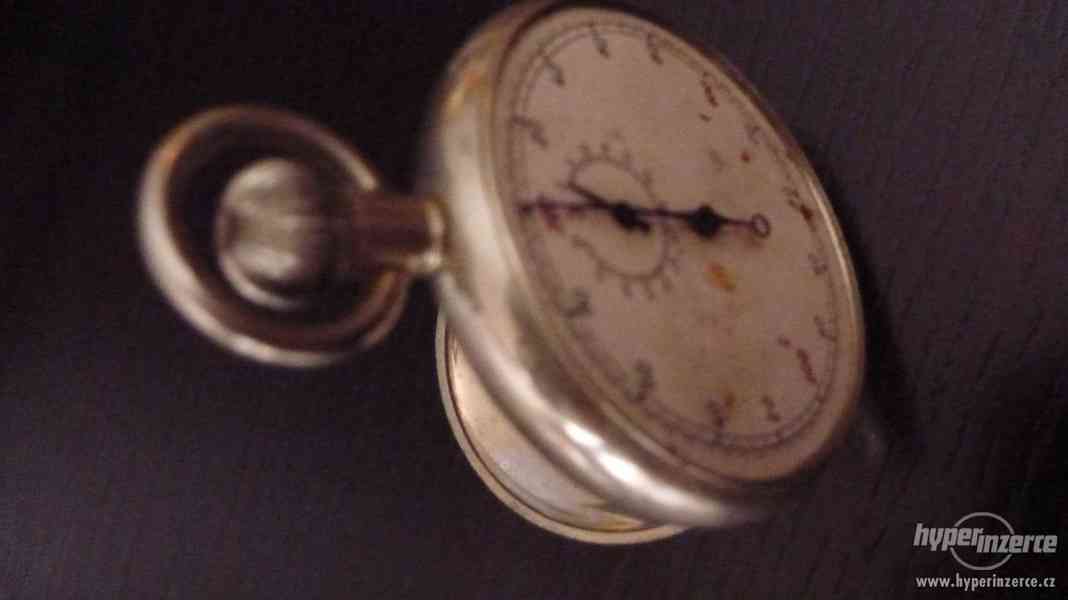 Starožitné hodinky, stopky - foto 3