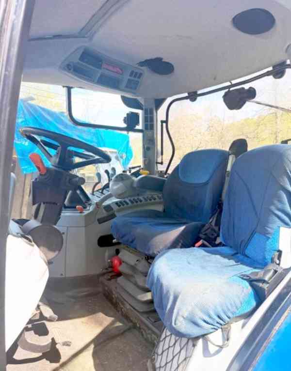 166HP traktor+nakladač NewHolland T6.175 nové pneu - foto 6