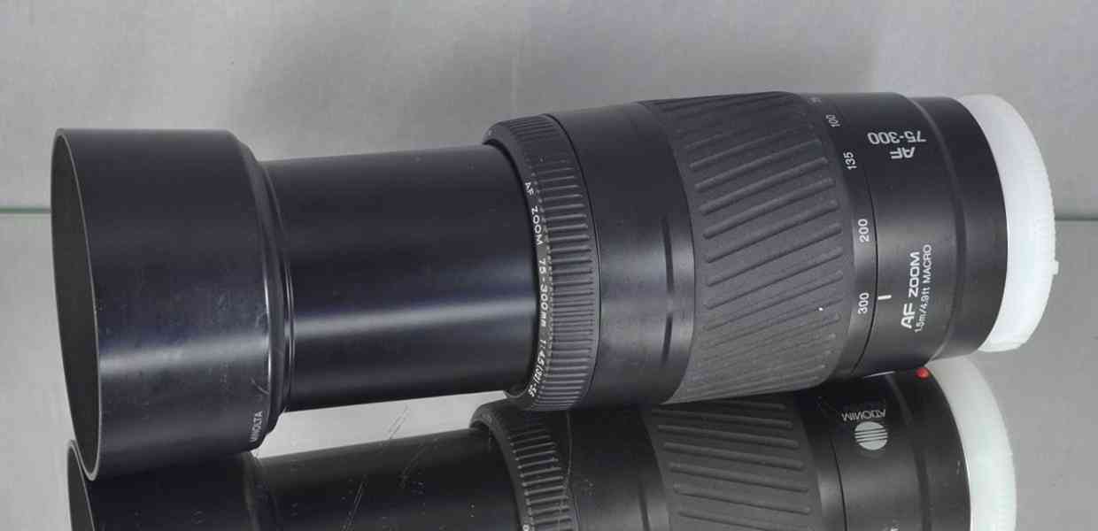 MINOLTA AF 75-300mm 1:4.5-5.6 *full-frame *A-mount - foto 7