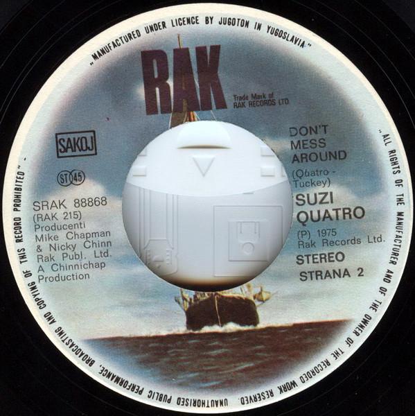 Suzi Quatro – I May Be Too Young / Don't Mess Around (SP) - foto 2