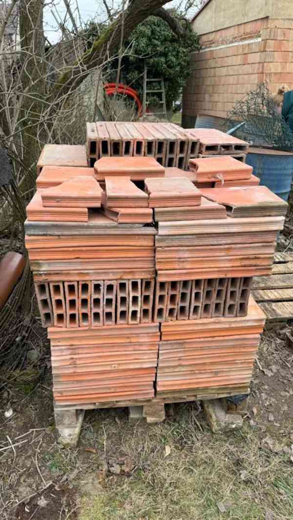 Prodám pálené příčkovky 40 x 19 x 4 cm - foto 2