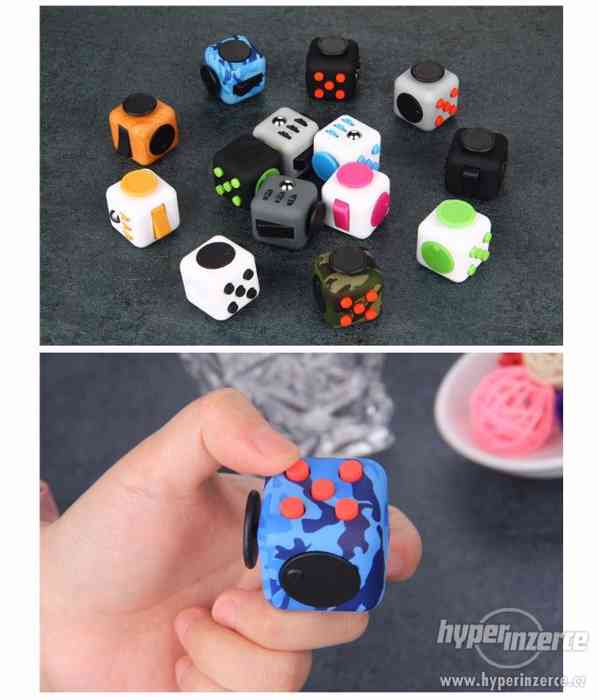 Antistresový Fidget Cube / magická hrací kostka - foto 2