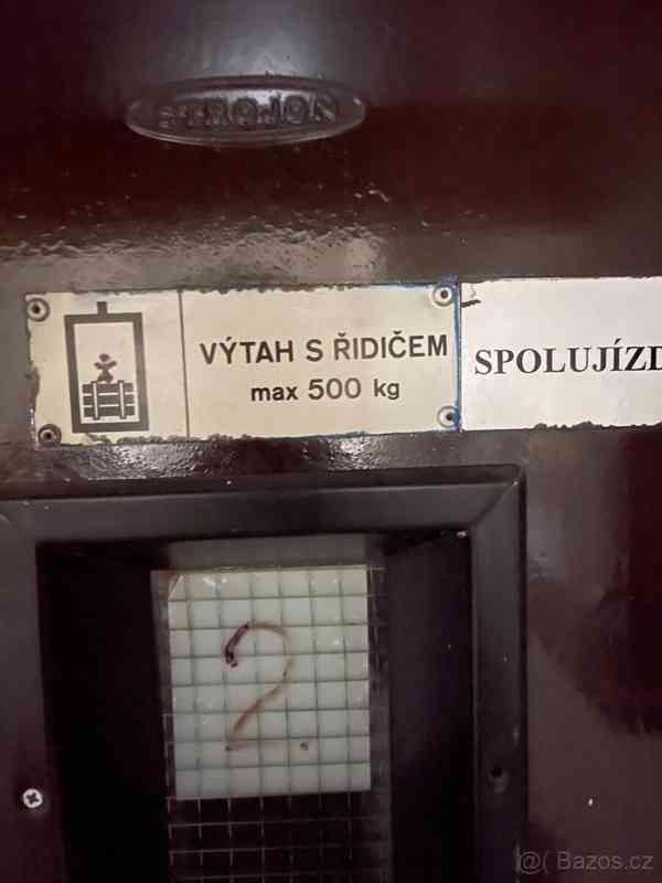 Nákladní výtah - foto 2