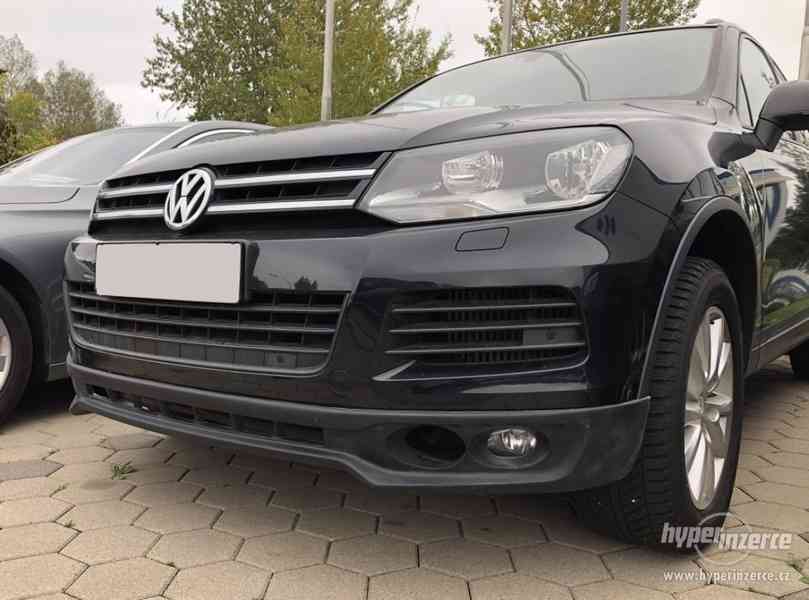 vw touareg 10-14 R-line naraznik spoiler predni - foto 1