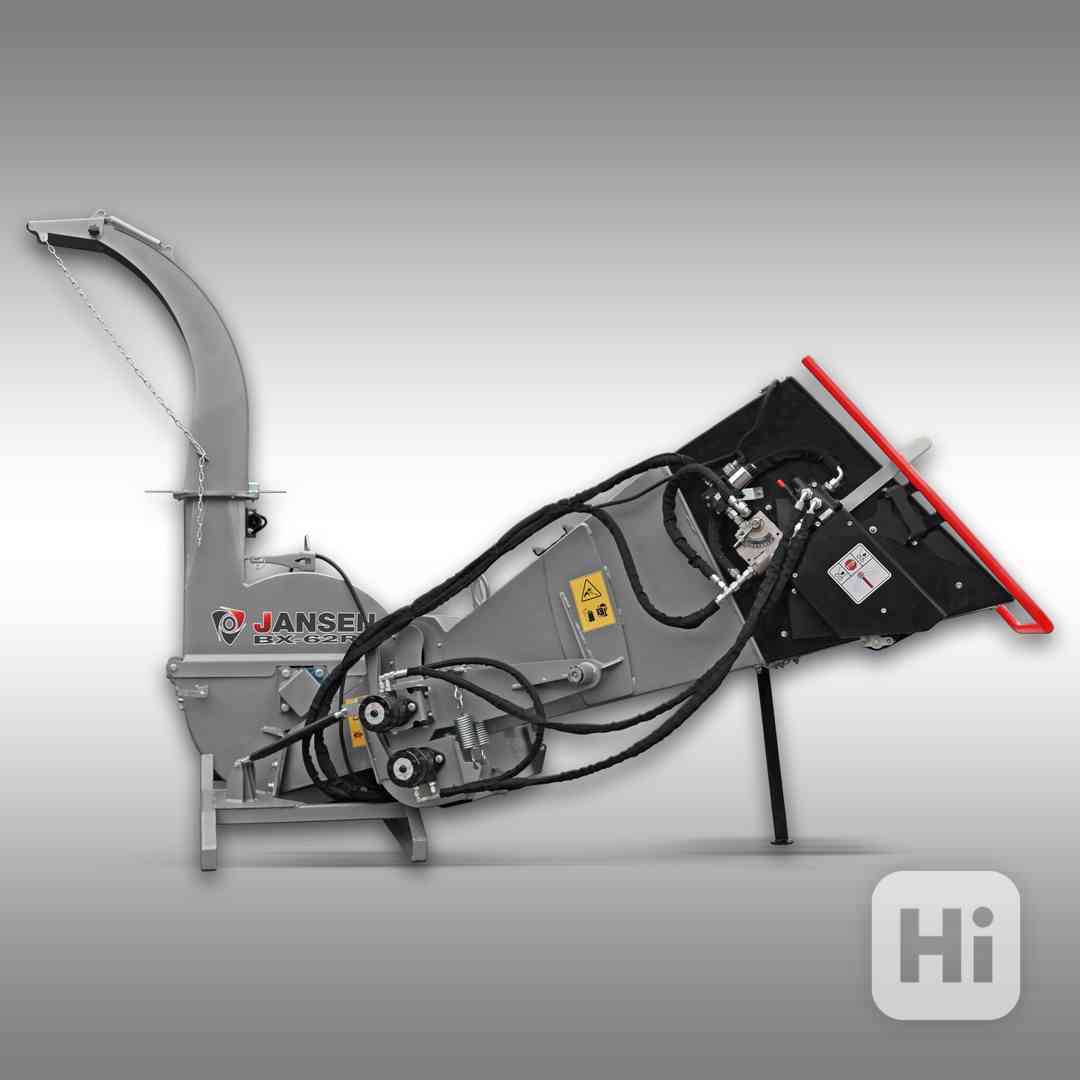 Jansen BX-62RS drvič - štiepkovač konárov za traktor - foto 1