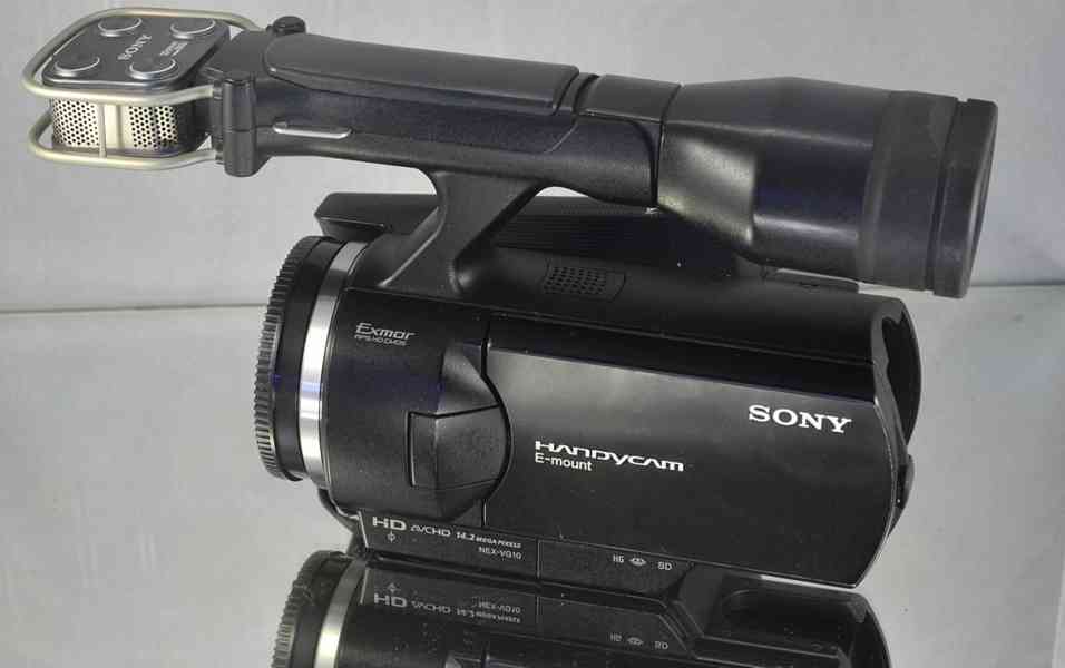 SONY NEX-VG10E *Handycam*14,2 Mpx  HD*Full HDV - foto 9