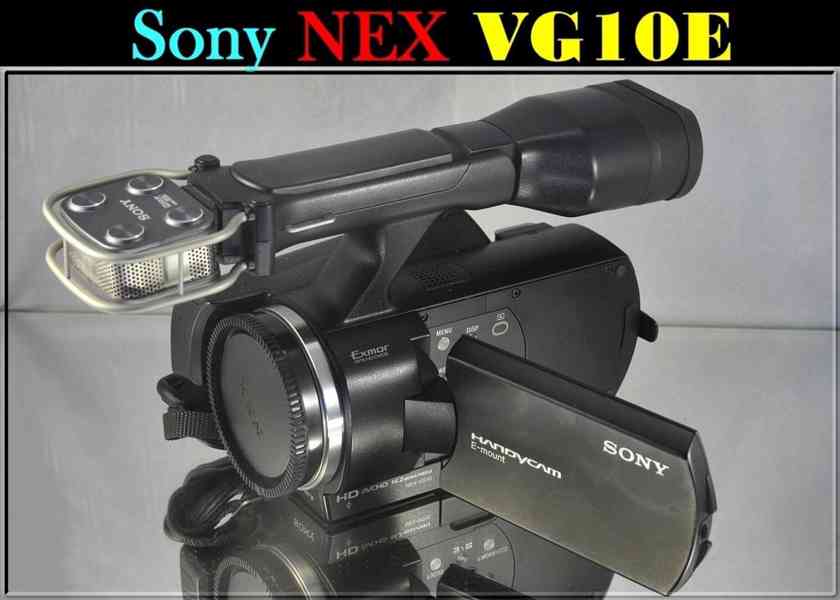 SONY NEX-VG10E *Handycam*14,2 Mpx  HD*Full HDV