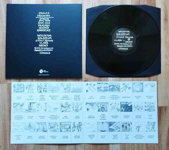 Modrý Tanky – Všechno je špatně, Zpátky na stromy (LP) - foto 3