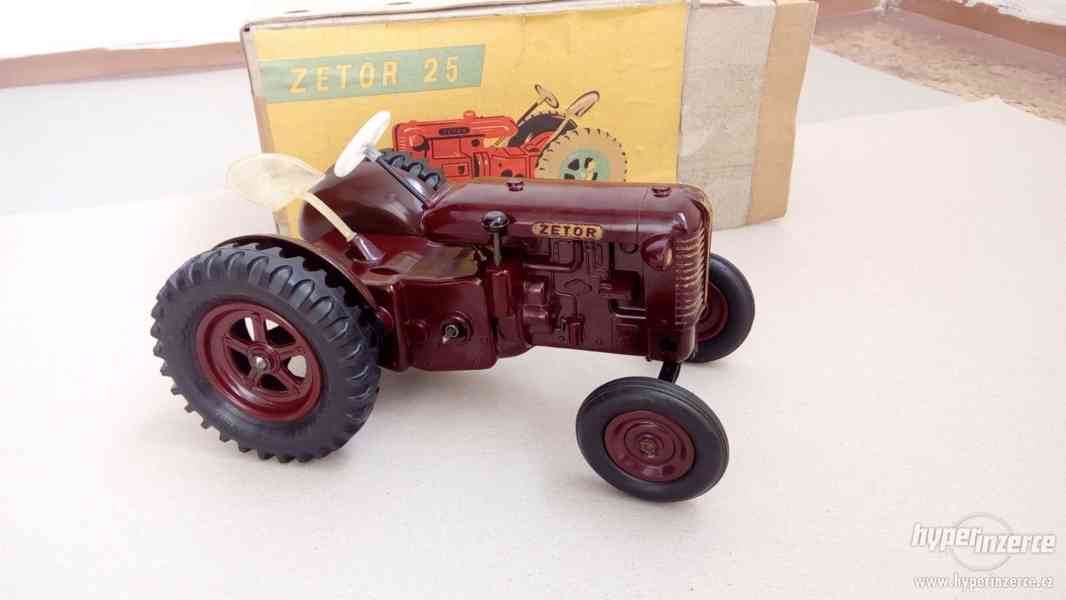 Traktor Zetor 25 Technoplast Ites bakelitový 1955 nehraný - foto 5