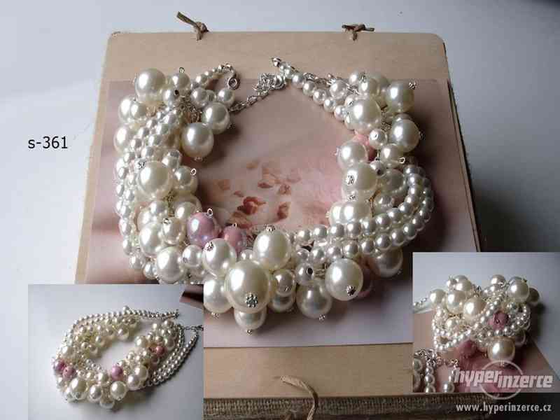 Luxusní dámské perlové náhrdelníky - foto 1