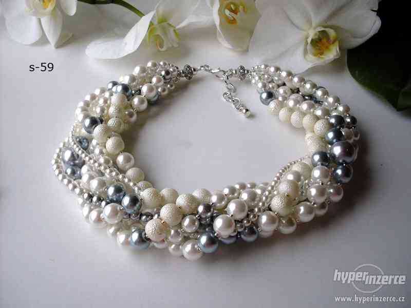 Luxusní dámské perlové náhrdelníky - foto 8