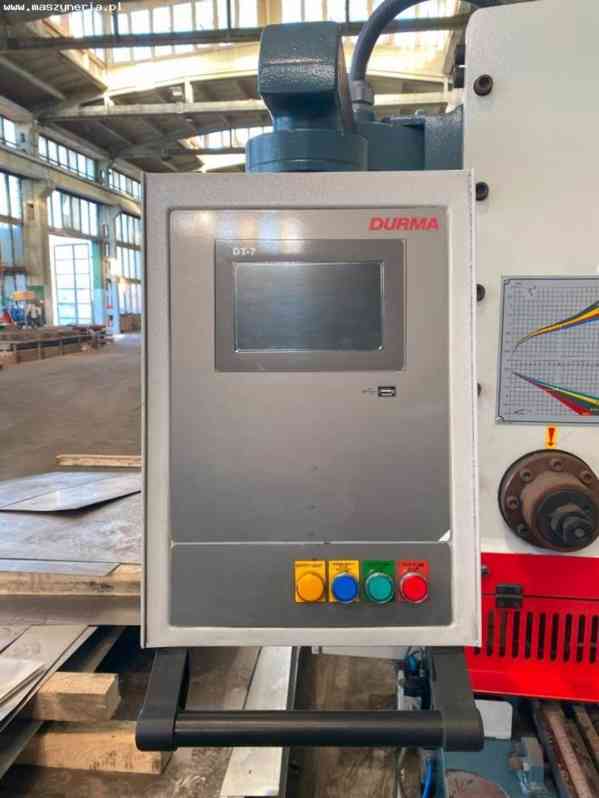 Hydraulické tabulové nůžky DURMA VS 3006 - foto 2