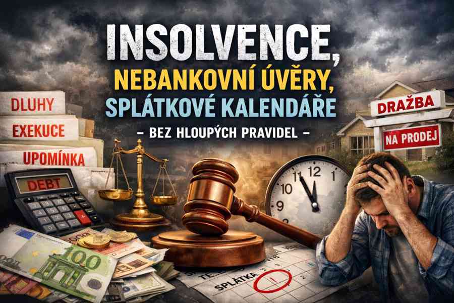 Pomoc s nebankovními úvěry, nebo sepsání insolvence