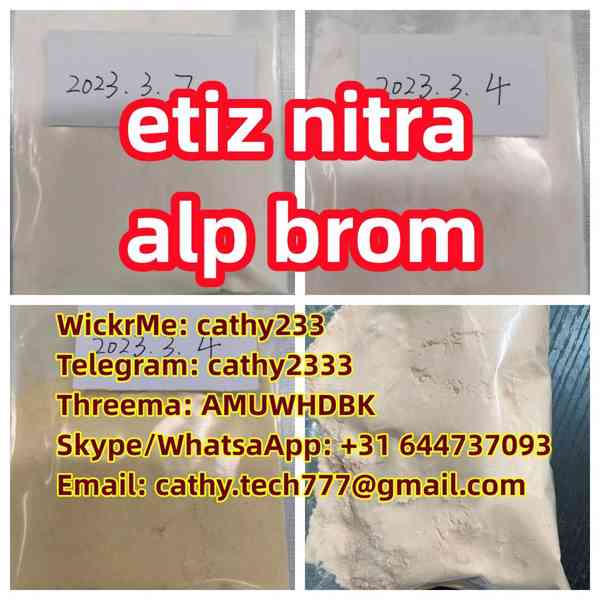 Big supply 71368-80-4 bromazolam fluclotizolam Adina nitrazo - foto 3