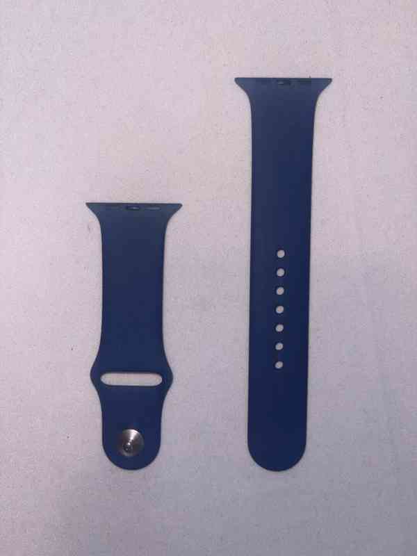 Originální Apple Watch Sport Band 46 mm Denim M/L – modrý... - foto 2