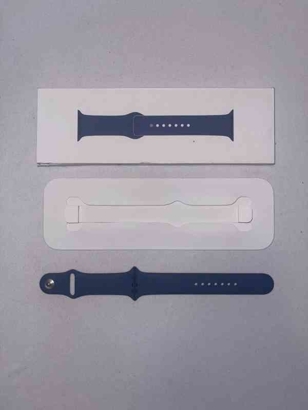 Originální Apple Watch Sport Band 46 mm Denim M/L – modrý... - foto 3