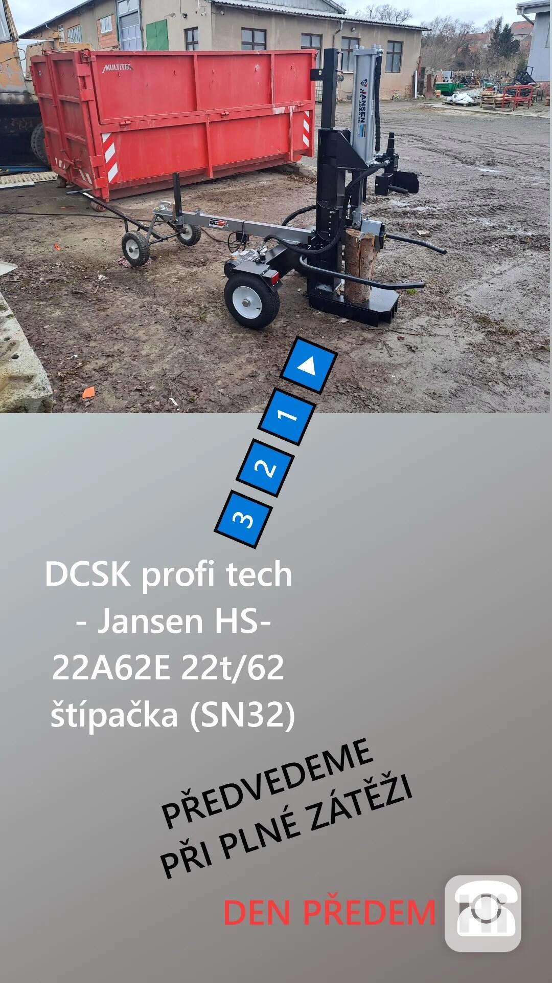 DCSK profi tech - Jansen HS-22A62E 22t/62 štípačka (SN32) - foto 1