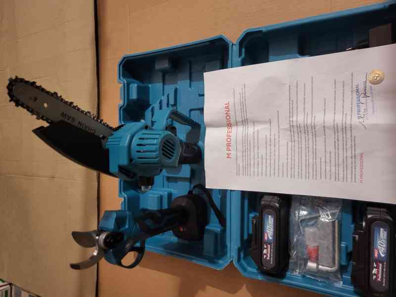 Aku prořezávací pila a nůžky M Professional, Japan    - foto 2