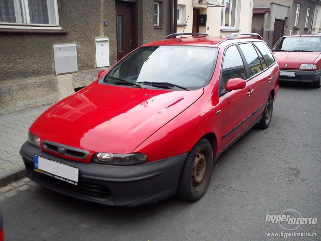 Prodám Fiat Marea 1.6i 16v LPG, Klima, STK 1/2014 - foto 1