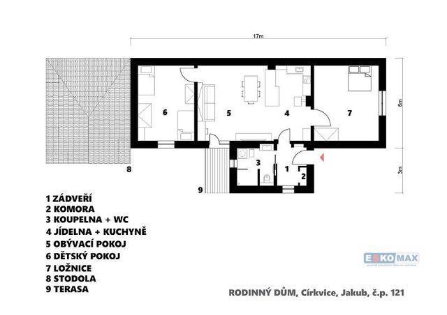 Prodej přízemní novostavby rodinného domu Jakub-Církvice u Kutné Hory - foto 29