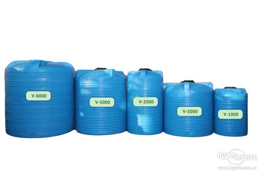 Plastová nádrž 60 - 10 000 L (zásobník na vodu)