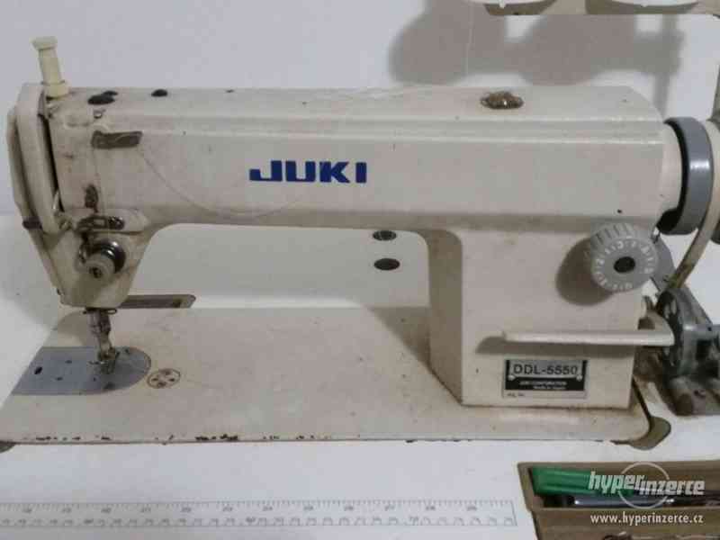 Průmyslový šicí stroj Juki a overlock Siruba - foto 2
