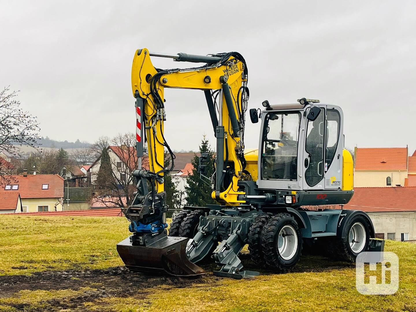 Kolové rypadlo Wacker Neuson EW100 (Možnost leasingu) - foto 1