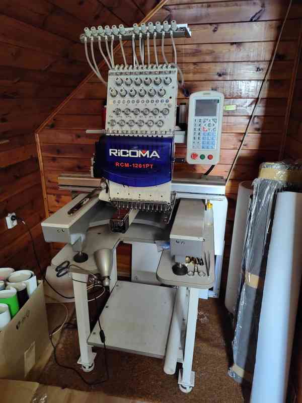 Průmyslový vyšívací stroj RICOMA RCM-1201PT - foto 2
